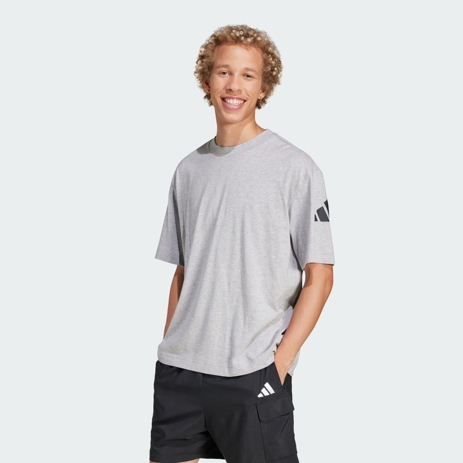 Adidas Essentials Loose Fit 3 Bar Logo Tee