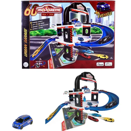 Majorette Urban Garage 60 Years Anniversary+1 Car