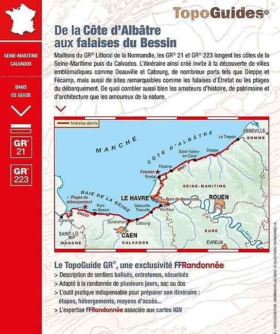 FFRP - 204 COTE D ALBATRE AUX FALAISES DU BESSIN FFRP