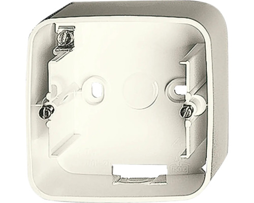 Busch-Jaeger 1701-212 opbouwbehuizing, enkelvoudig, voor Duro 2000 SI-inzetstukken, wit