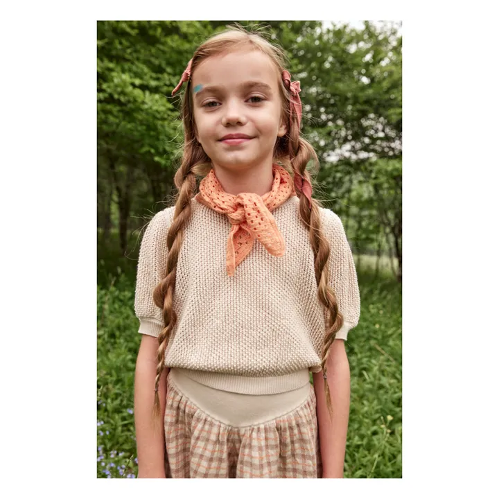 Soor Ploom Top Maille Mimi | Ecru
