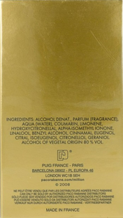 Paco Rabanne 1 Million Eau de Toilette 50ML