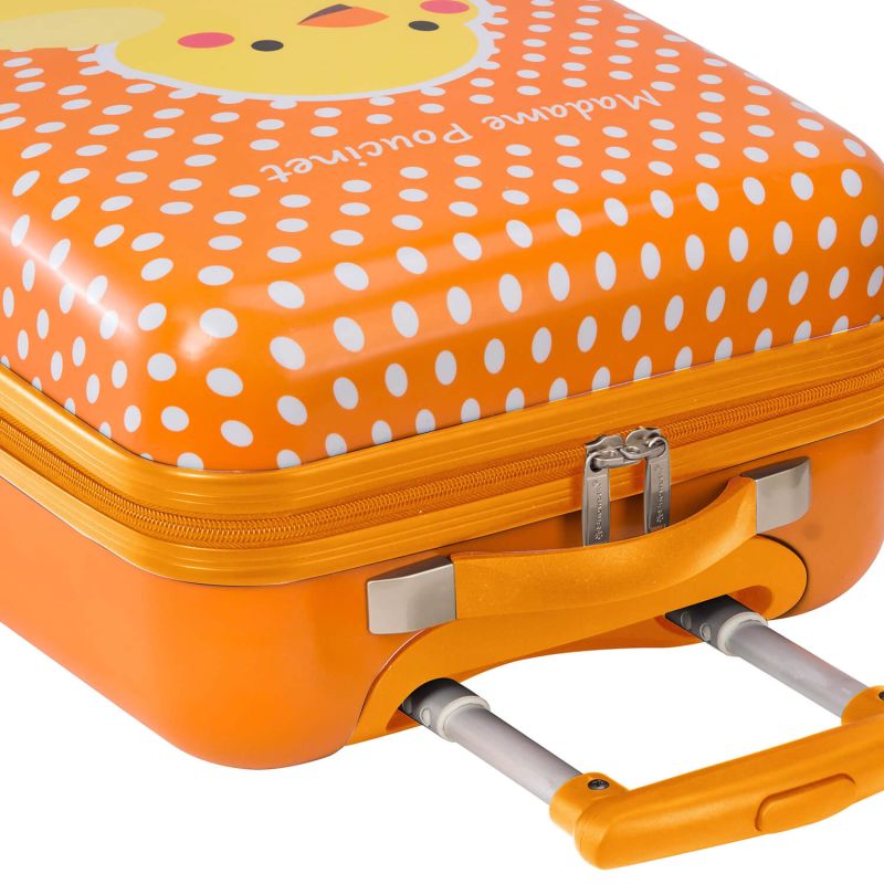Valise cabine rigide Enfant P85118 49 cm Poussin orange