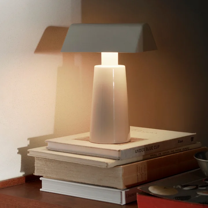 &Tradition - Caret MF1 Akkuleuchte, silk grey