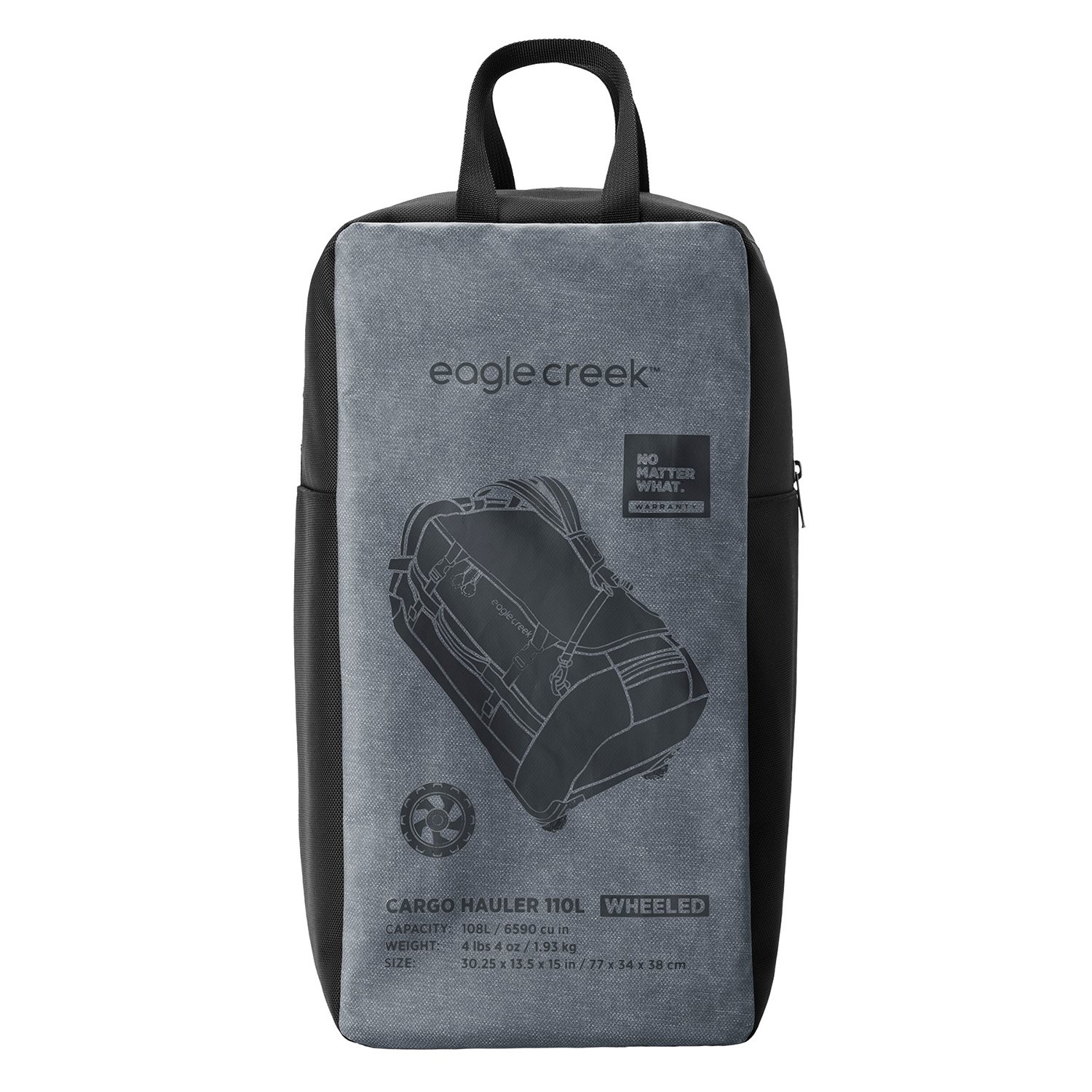 Eagle Creek Cargo Hauler Wheeled Duffel 110L charcoal