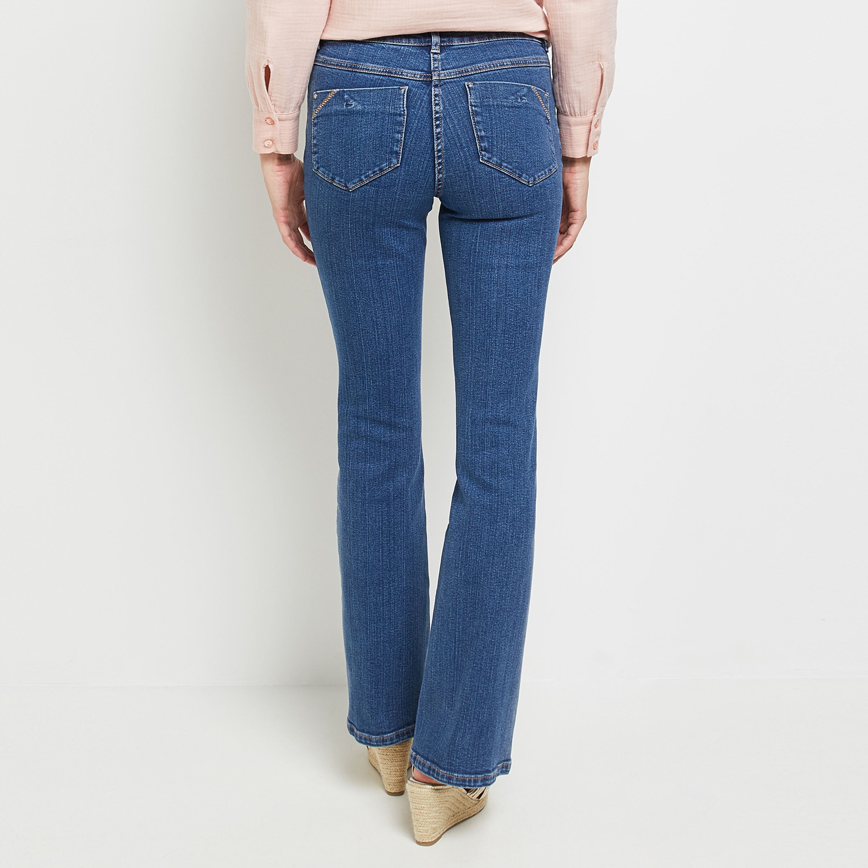 Jean bootcut femme BALI - STONE