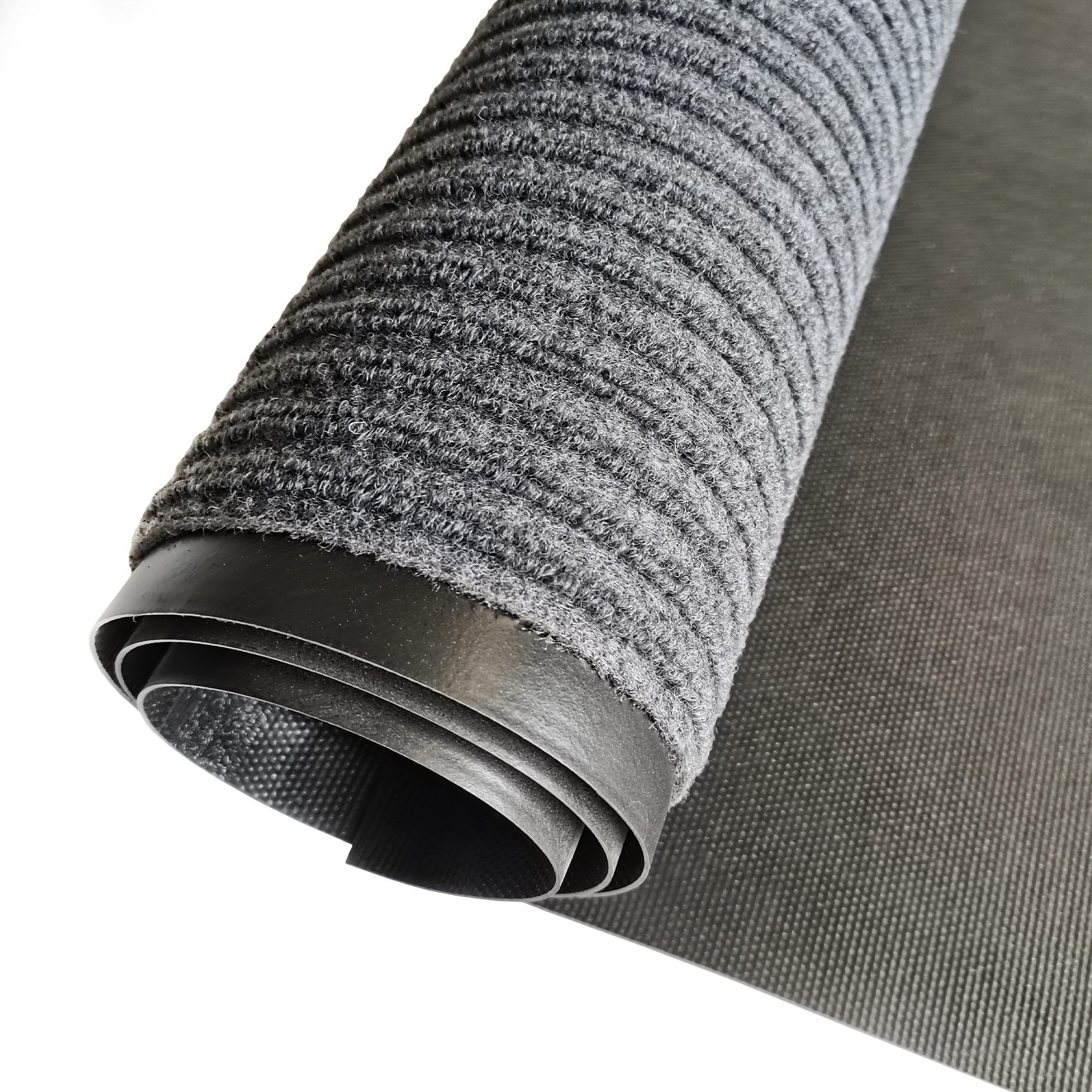 Fussmatte 150 x 90 cm grau