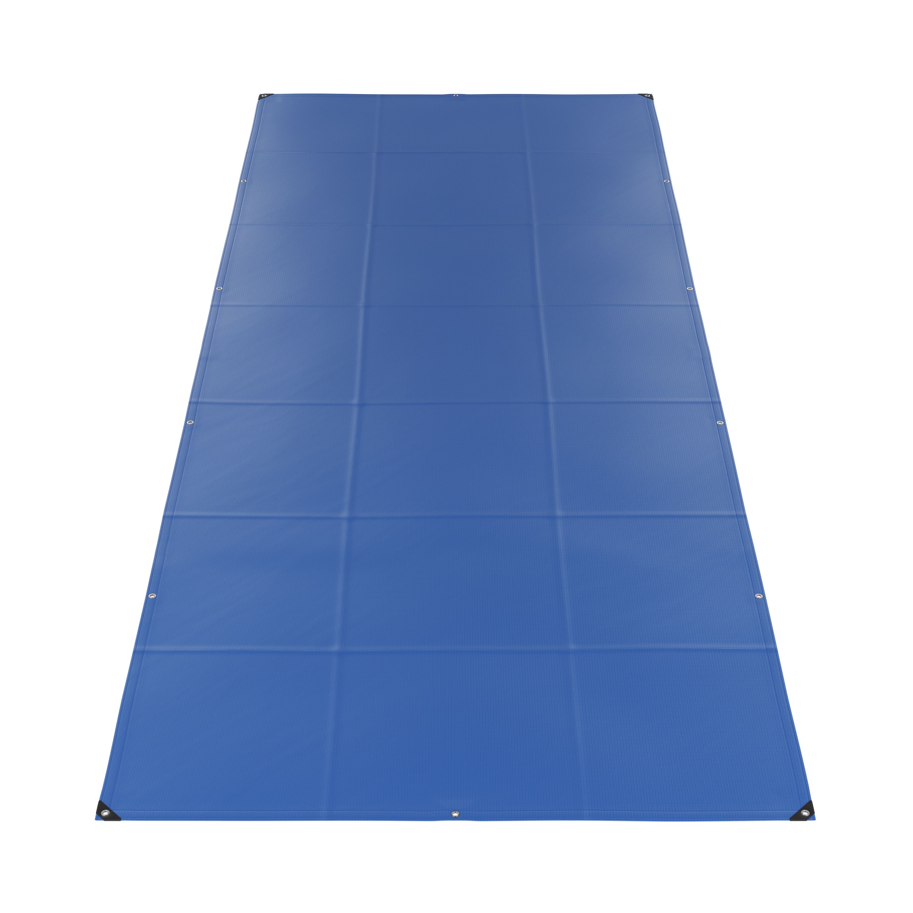 Abdeckplane PVC 450g/m2 blau 2 x 5 m