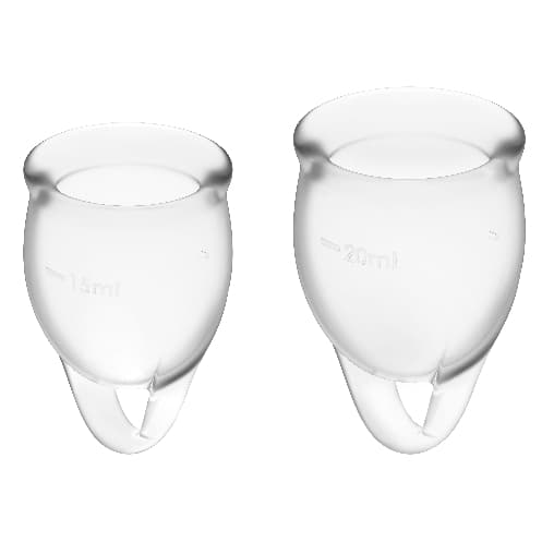 Satisfyer - Føl deg selvsikker Menskopp Klar 15 + 20 Ml