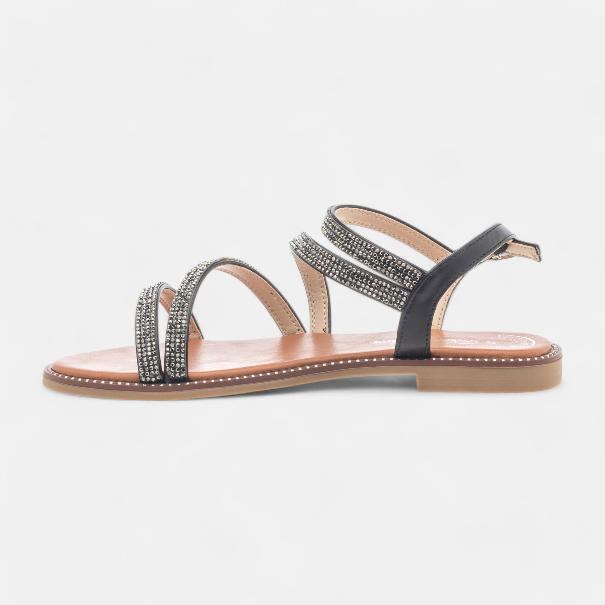 Nu-pieds Femme noir