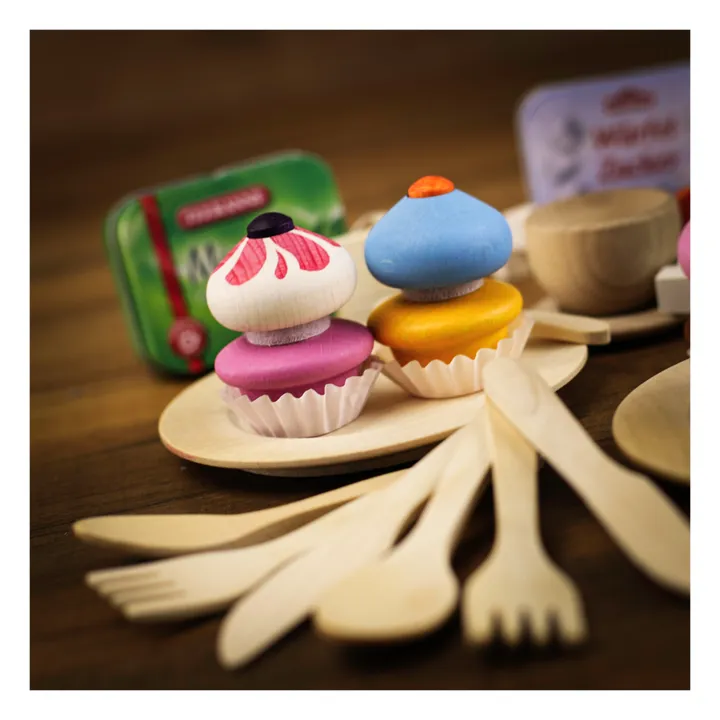 Erzi Cupcakes à assembler - Set de 3