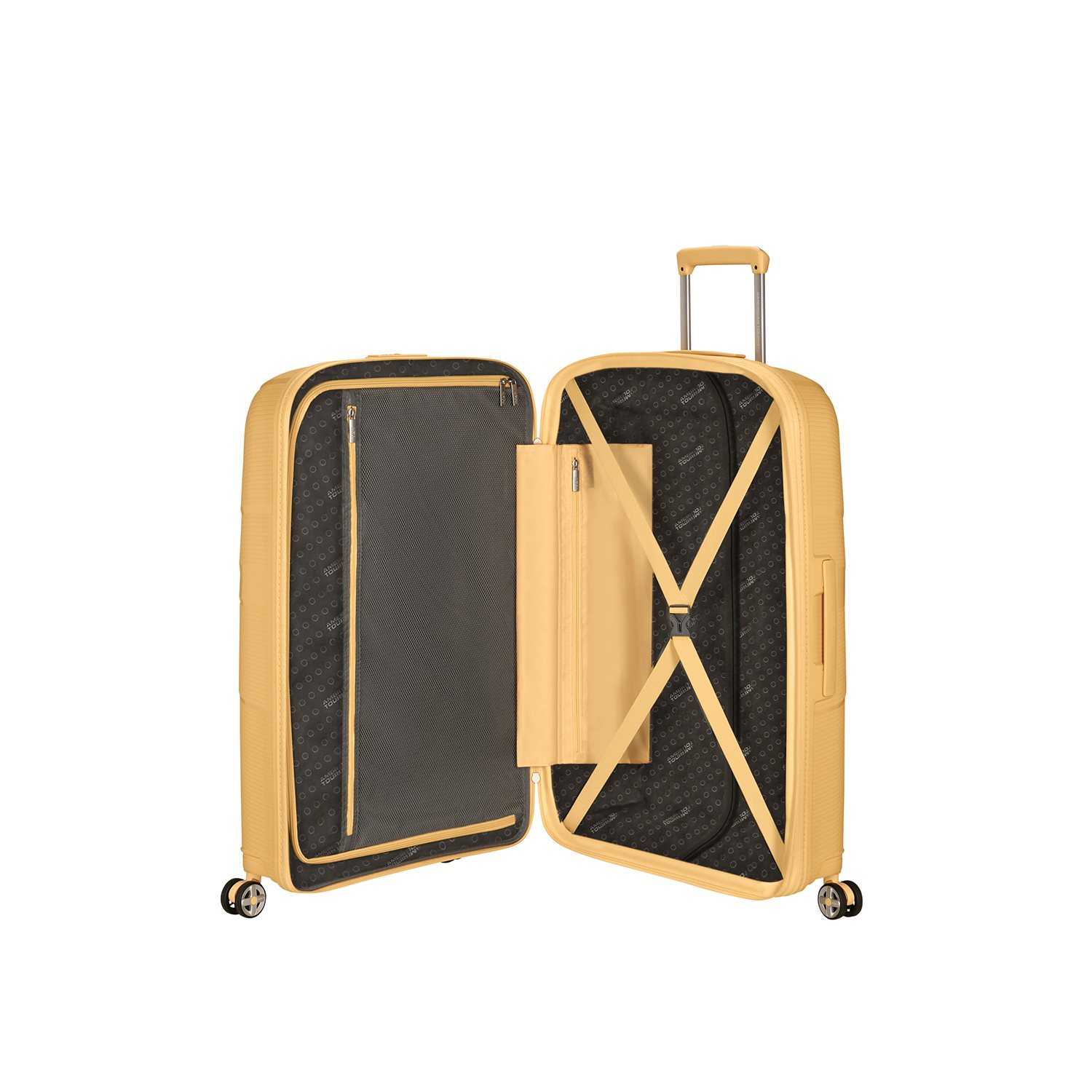 American Tourister Starvibe Spinner 77 EXP met. banana