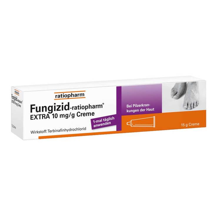 Fungizid ratiopharm Extra Creme, 15 g