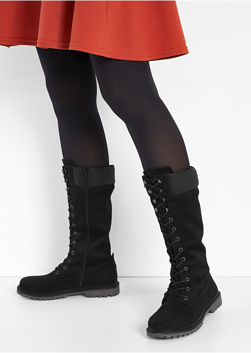 Bottes à lacets