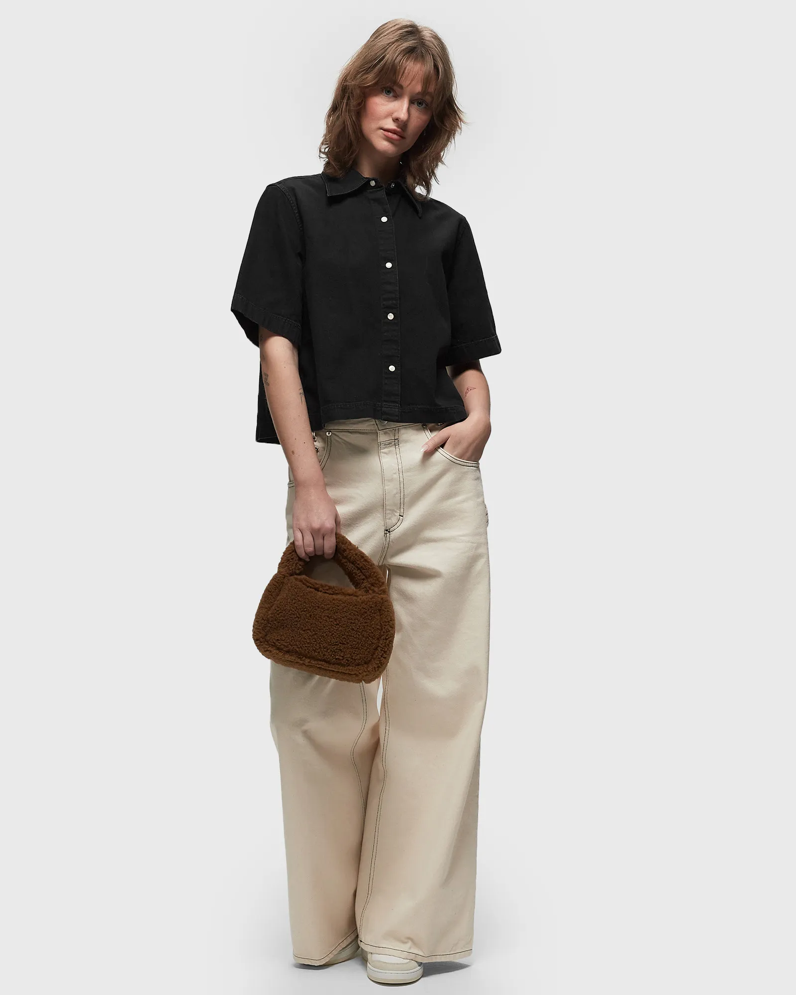 CLOSED SHORT SLEEVE DENIM SHIRT