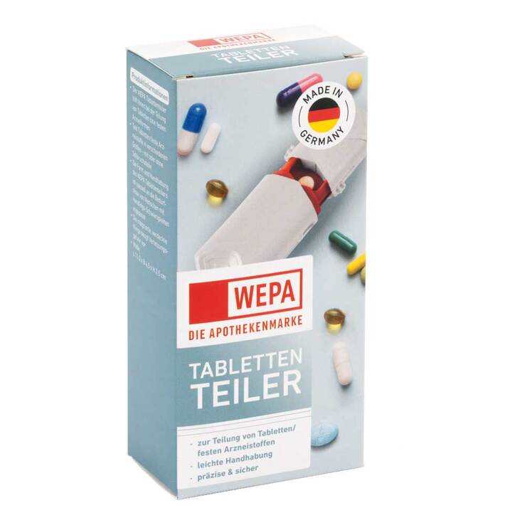 Wepa Tablettenteiler farbig sortiert, 1 St