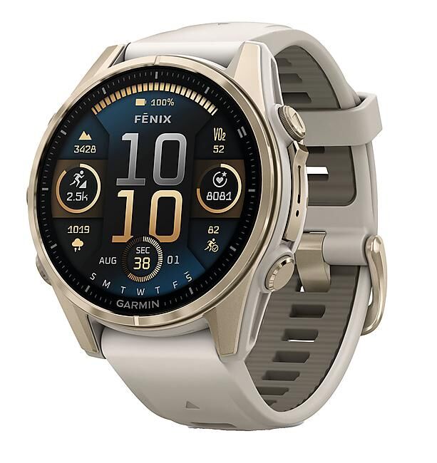 GARMIN - MONTRE GPS FENIX 8 - 43 mm SAPPHIRE AMOLED