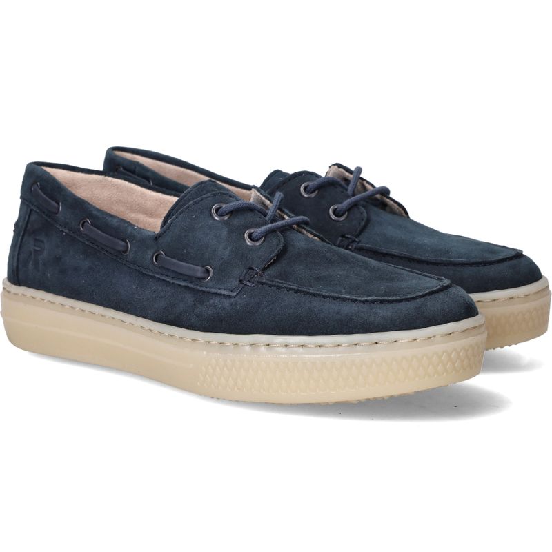 Rieker Instappers Blauw Dames