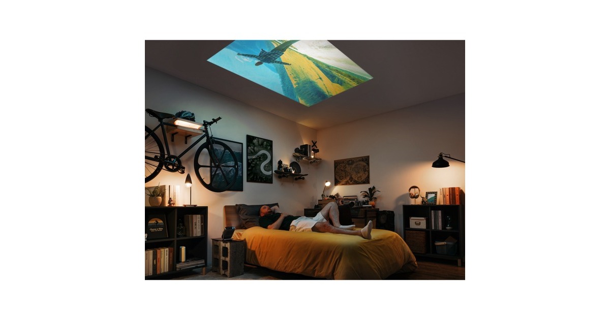 ViewSonicDraagbare ledprojector met Harman Kardon-luidsprekers  (Zwart, HDMI, audio)