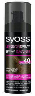 Syoss Uitgroeispray Donkerbruin 120ML