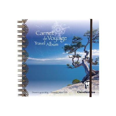 Clairefontaine - Carnet de voyage 20 x 20 cm - ballon