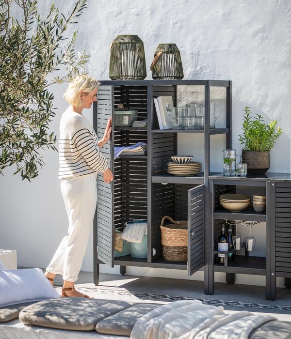 Dehner Outdoor-Küche Hochschrank Southampton,
