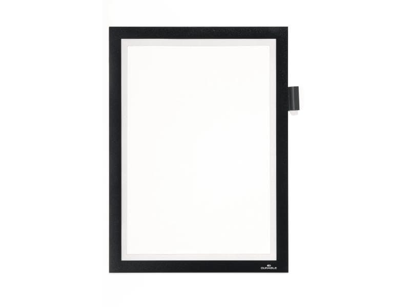 DURABLE Präsentationsrahmen Duraframe Magnetic Note A4 Schw Rahmen für Informationen