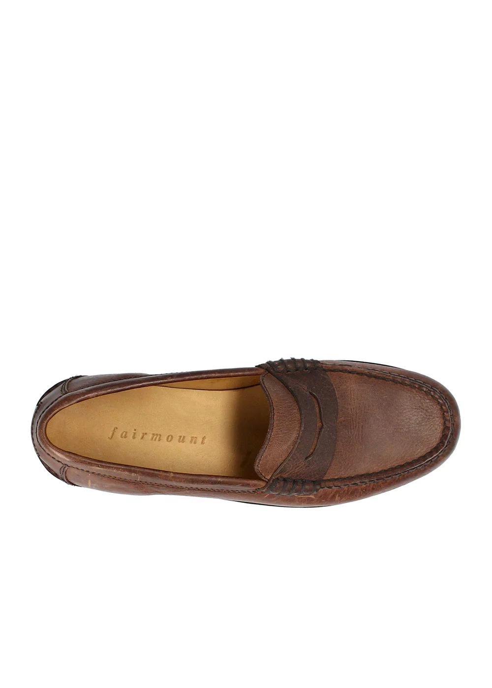 MOCASSIN LUG MOC CUIR MARRON
