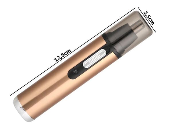 Oppladbar nesehårtrimmer / ørehårtrimmer