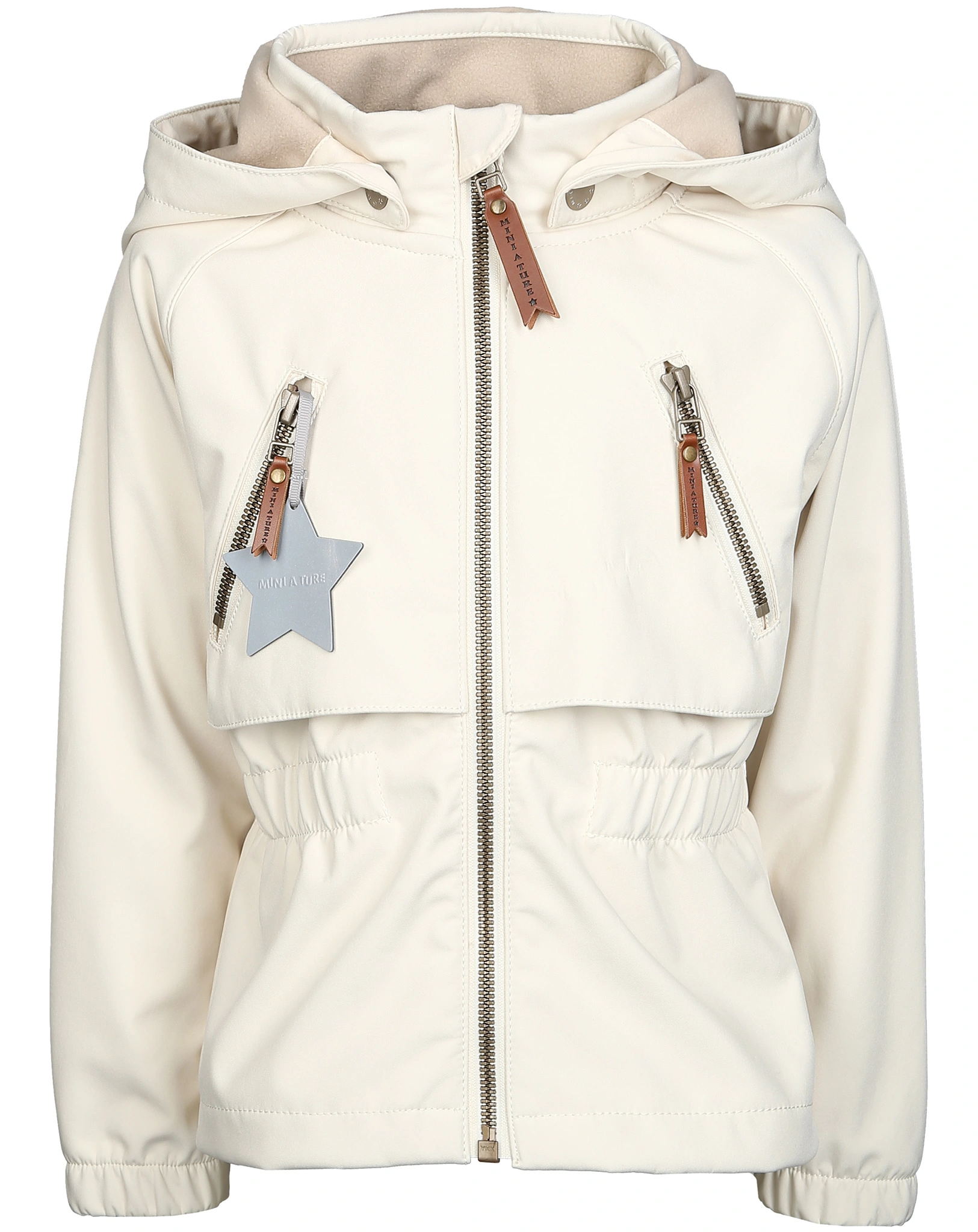 Softshelljacke MATALGEA in angora cream