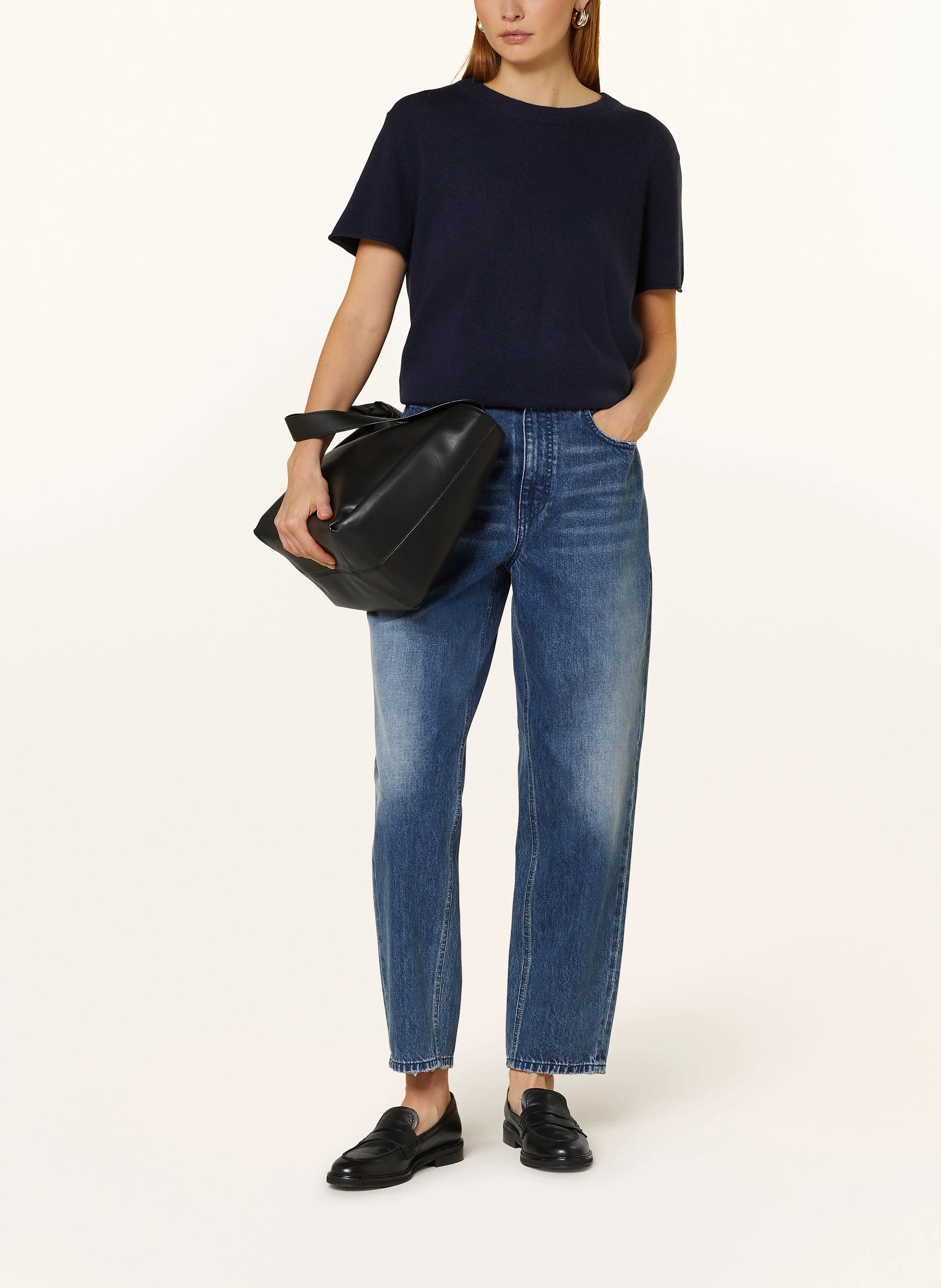 darling harbour Strickshirt aus Cashmere
