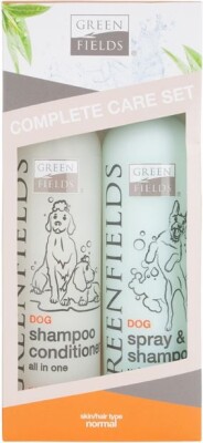 Pelspleje Sæt Til Hunde 2X250 ML - Greenfields