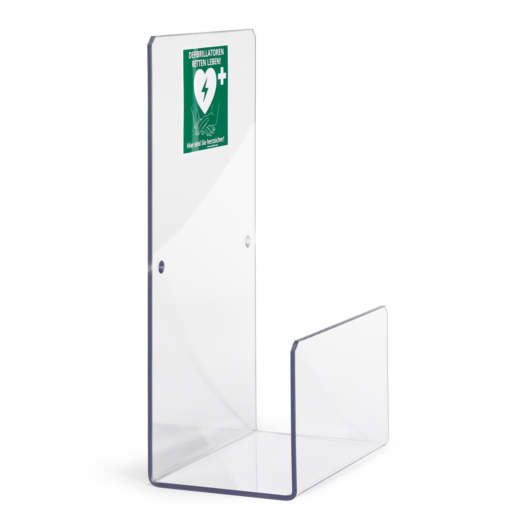 MedX5 Universal Plexiglas Defibrillator AED-Wandhalterung für Innen