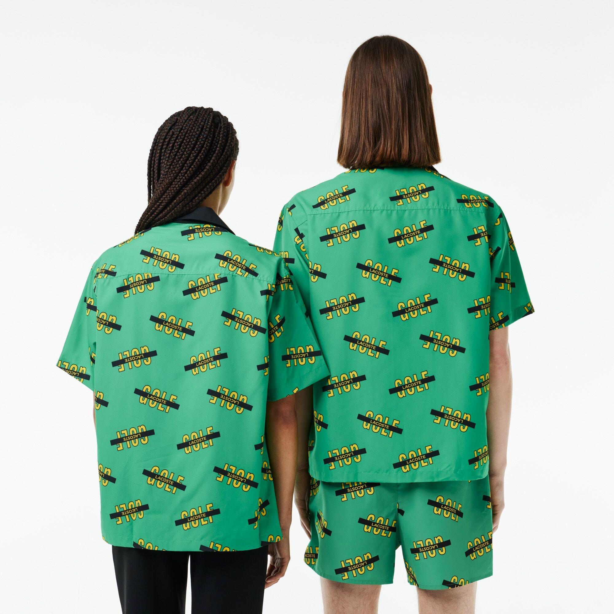 Lacoste Resist Short Sleeved Golf Print Shirt