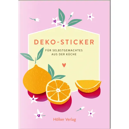 Hölker Verlag Deko-Sticker - Orangen (Küchenpapeterie)