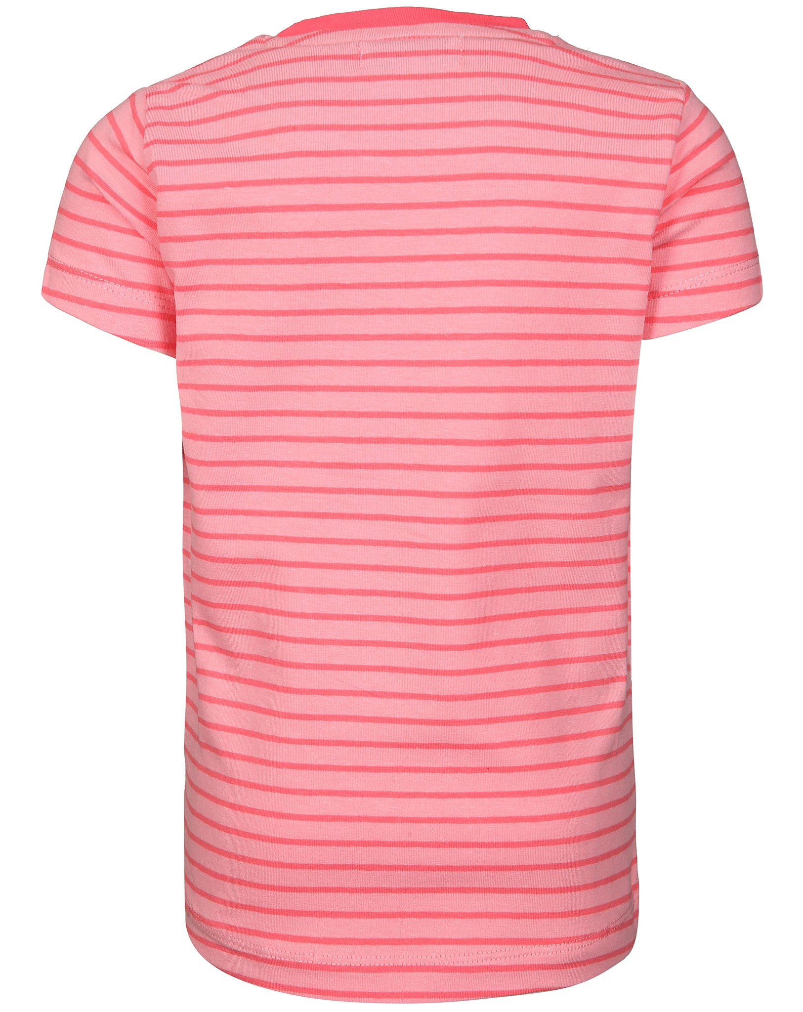 T-Shirt FREUNDSCHAFT gestreift in berry/pink