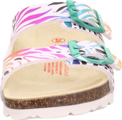 Superfit Fussbett Slippers, Hvit/Multi
