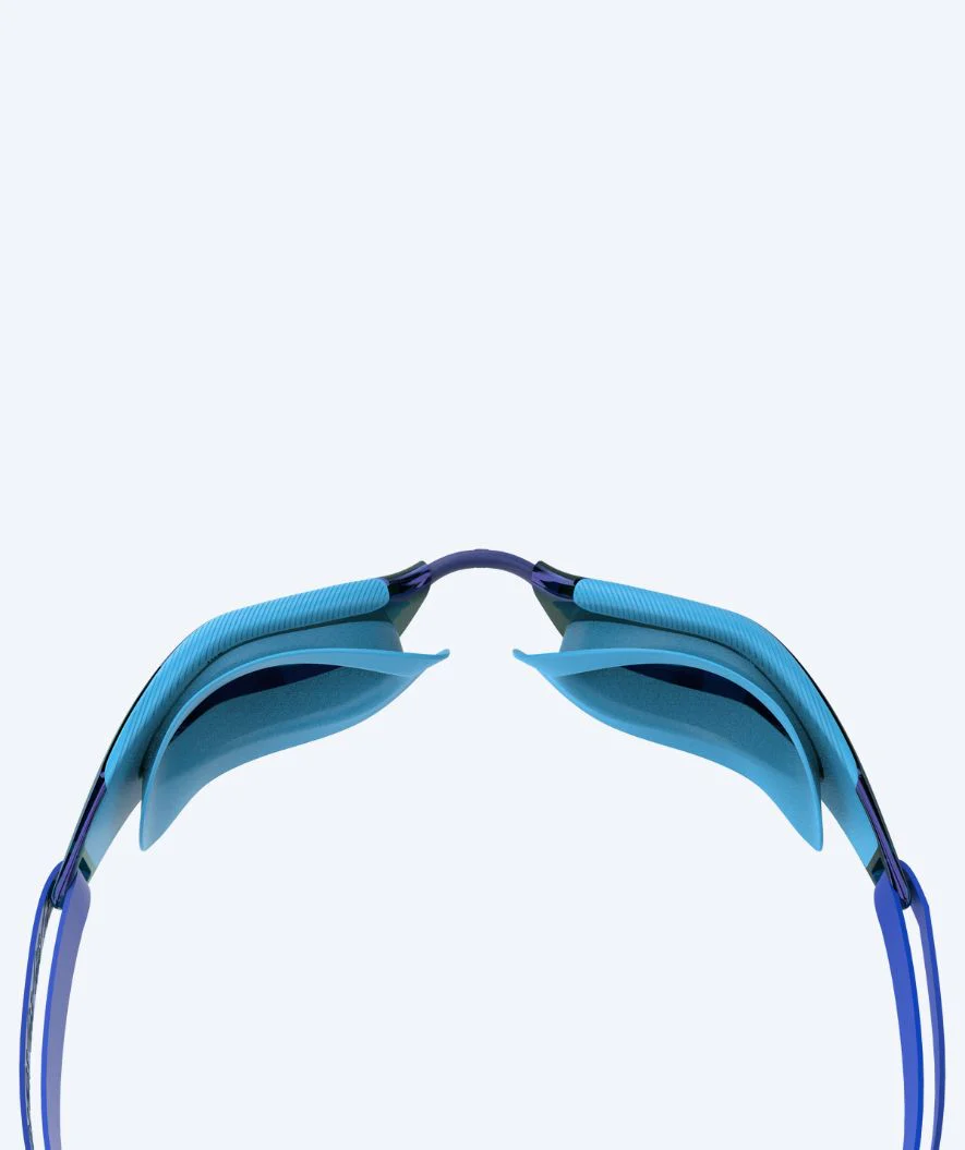 Speedo konkurrence svømmebriller til børn (6-14) - Fastskin Hyper Elite Mirror - Blå