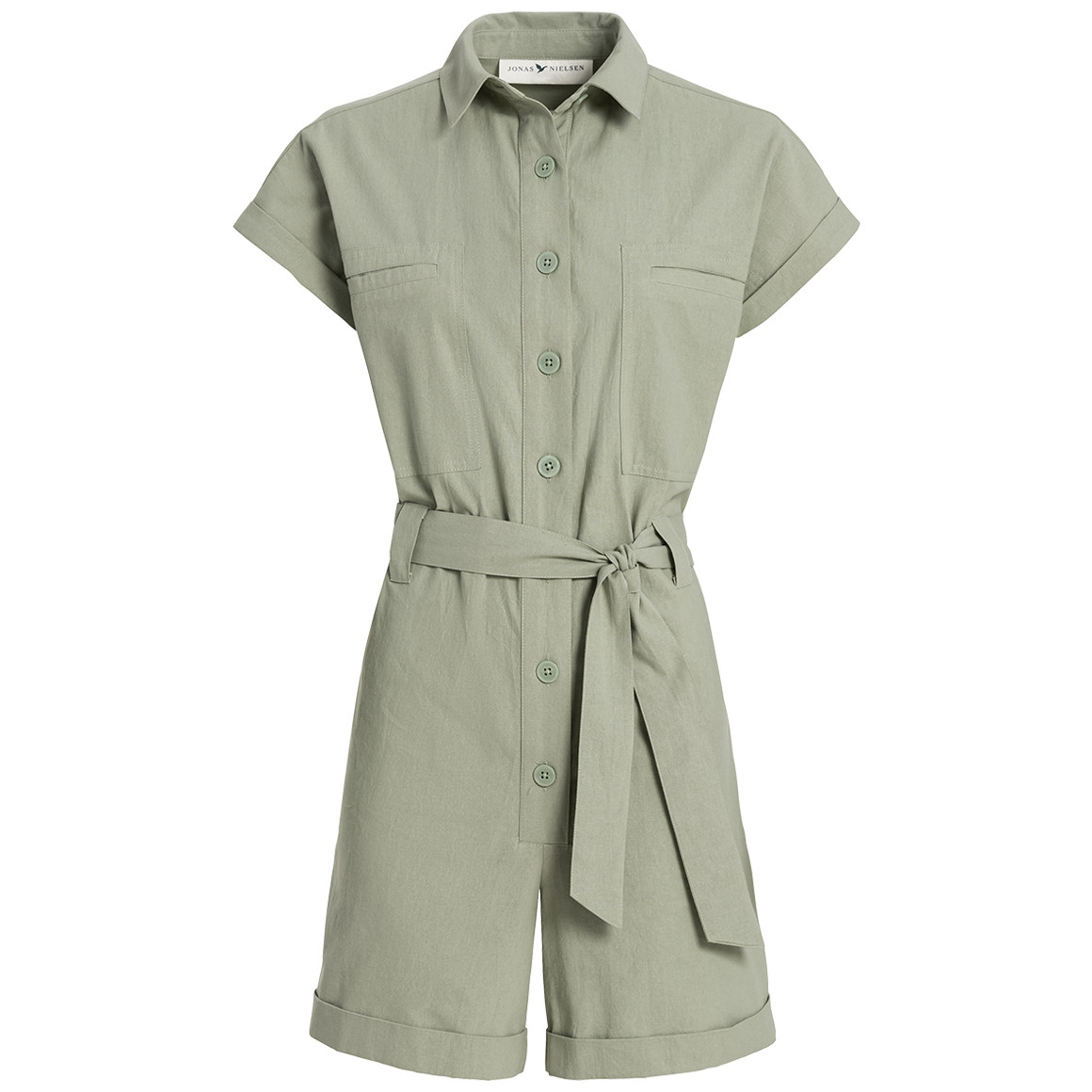 Jonas Nielsen Damen Jumpsuit mit Bindegürtel helloliv