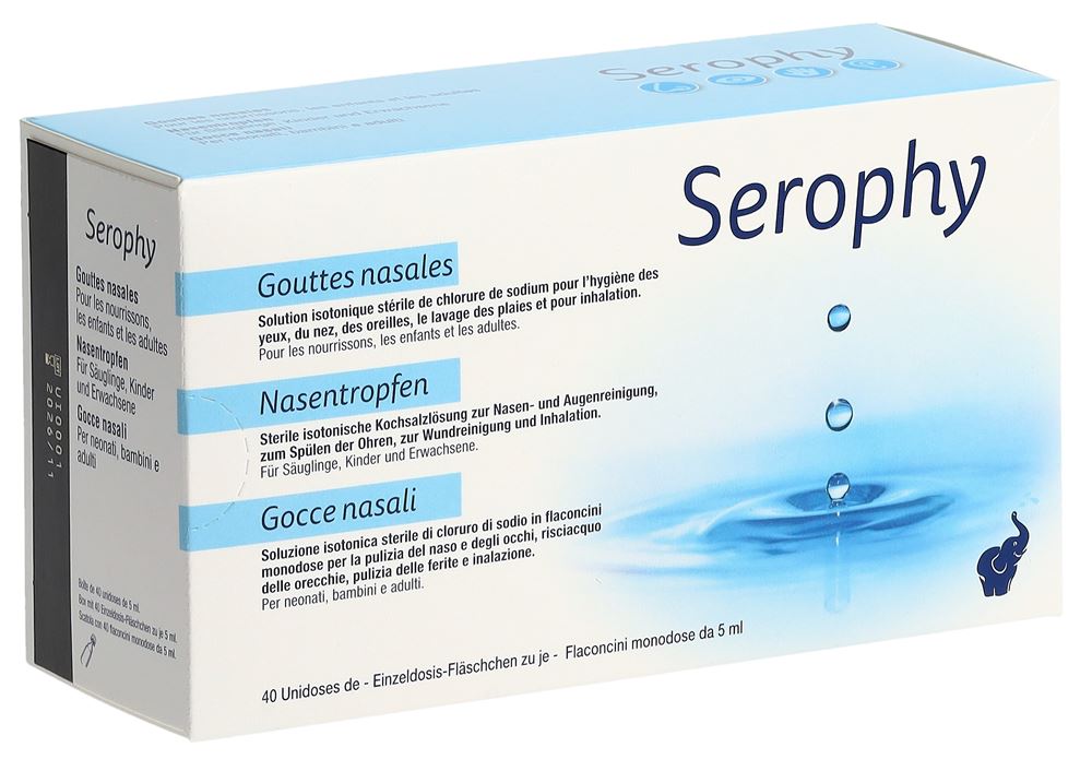 SEROPHY Nasentropfen<br>40 × 5 ml, Nasentropfen
