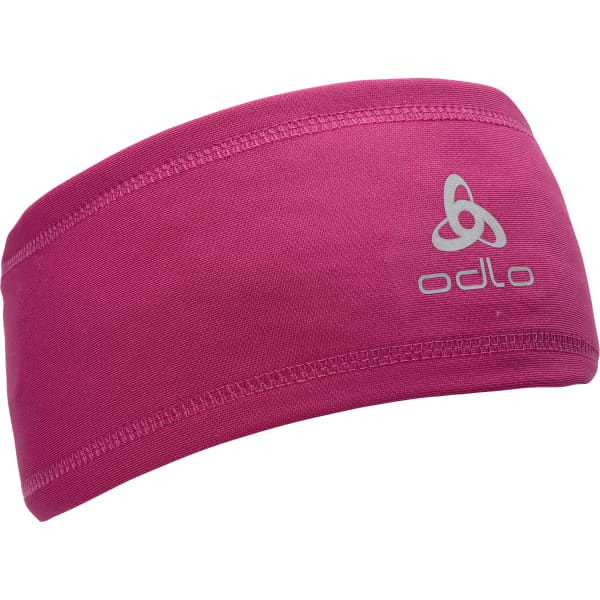 Bandeau ski de fond ODLO HEADBAND POLYKNIT LIGHT ECO FESTIVAL FUCHSIA