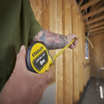 Stanley rolbandmaat Control-Lock 5 meter