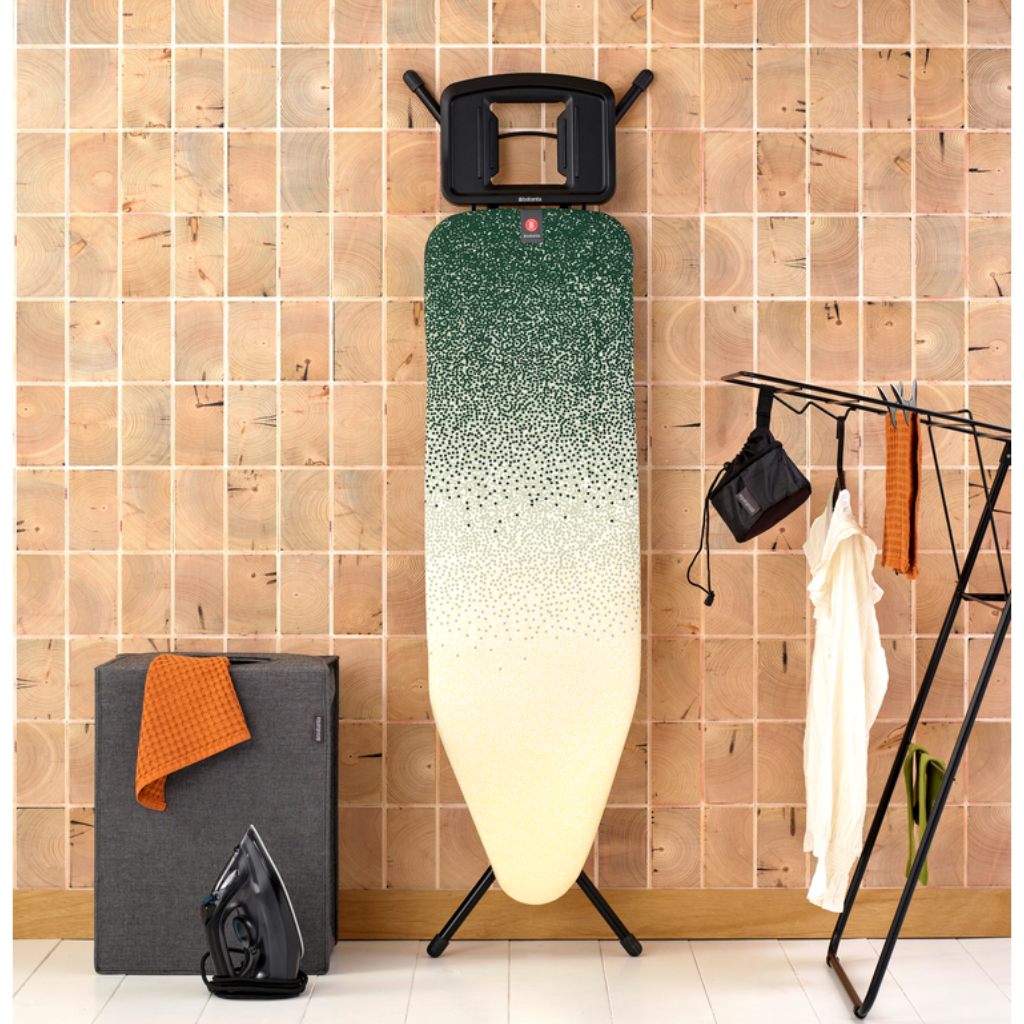 Strijkplank B, 124x38 cm, solide strijkerhouder - New Dawn