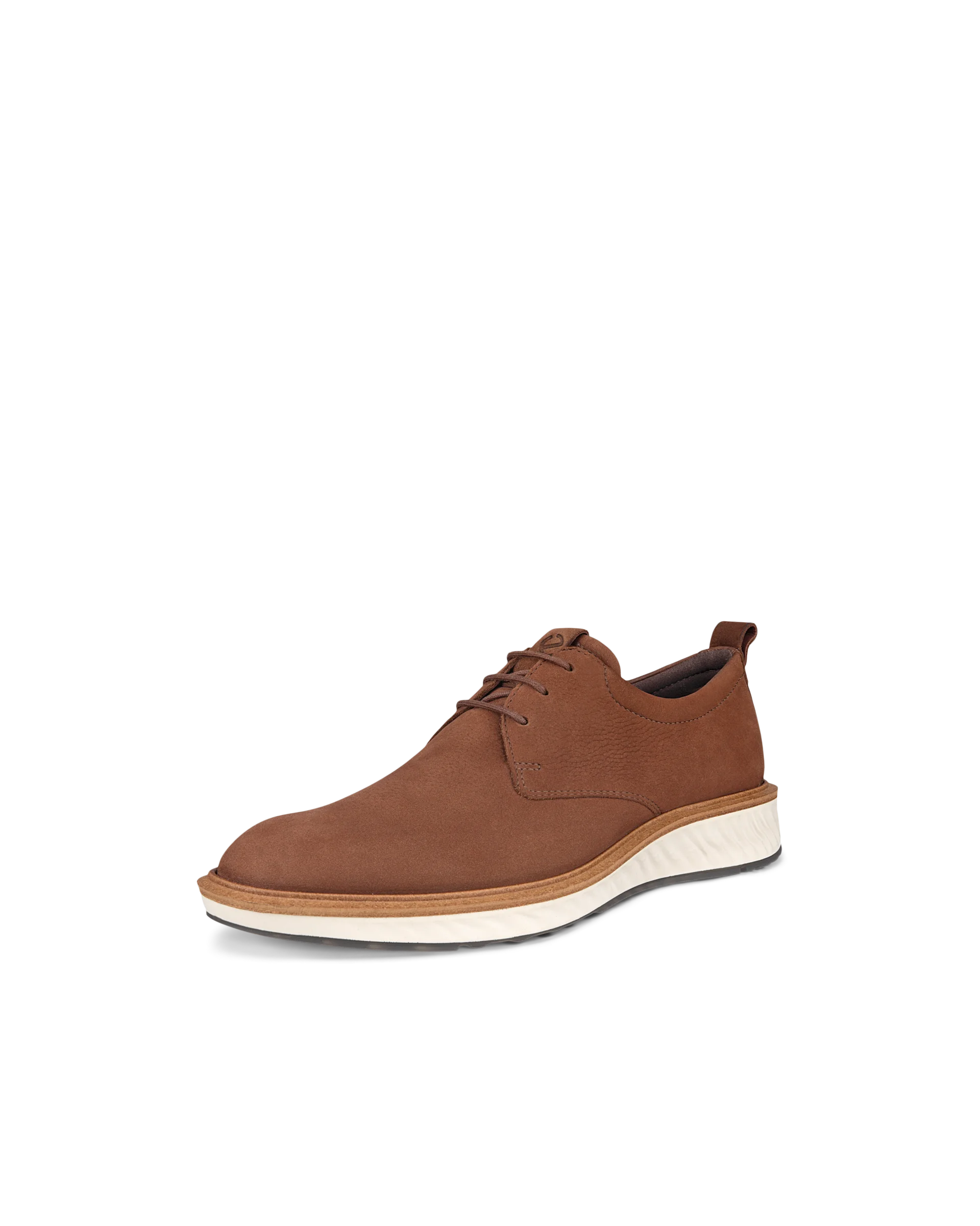 ECCO ST.1 Hybrid Herren Derbyschuhe aus Nubuk Braun