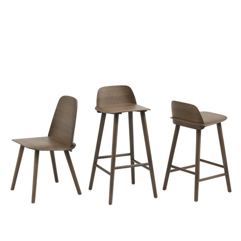 Muuto Nerd stoel grijs