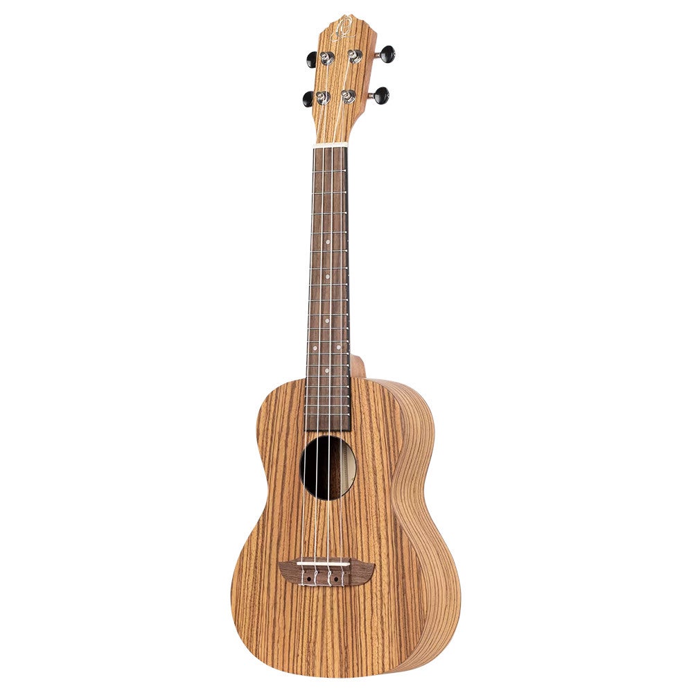 Ortega RFU11Z-L Timber Series Natural linkshandige concert ukelele met gigbag