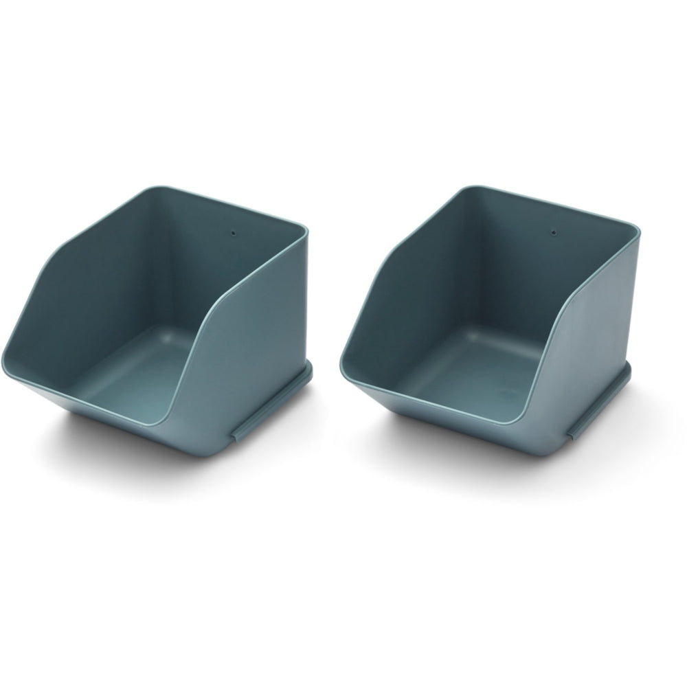 Køb LIEWOOD Whale Blue Rosemary Desktop Organizer S 2-Pak