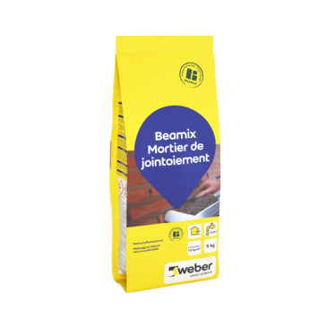 Weber Beamix Metselen voegmortel antraciet 5 kg