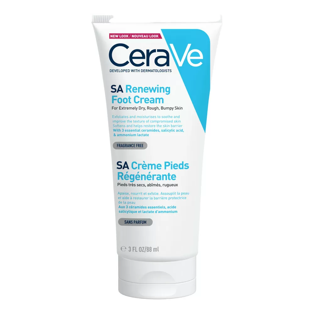 CeraVe SA Renewing Foot Cream - 88 ml
