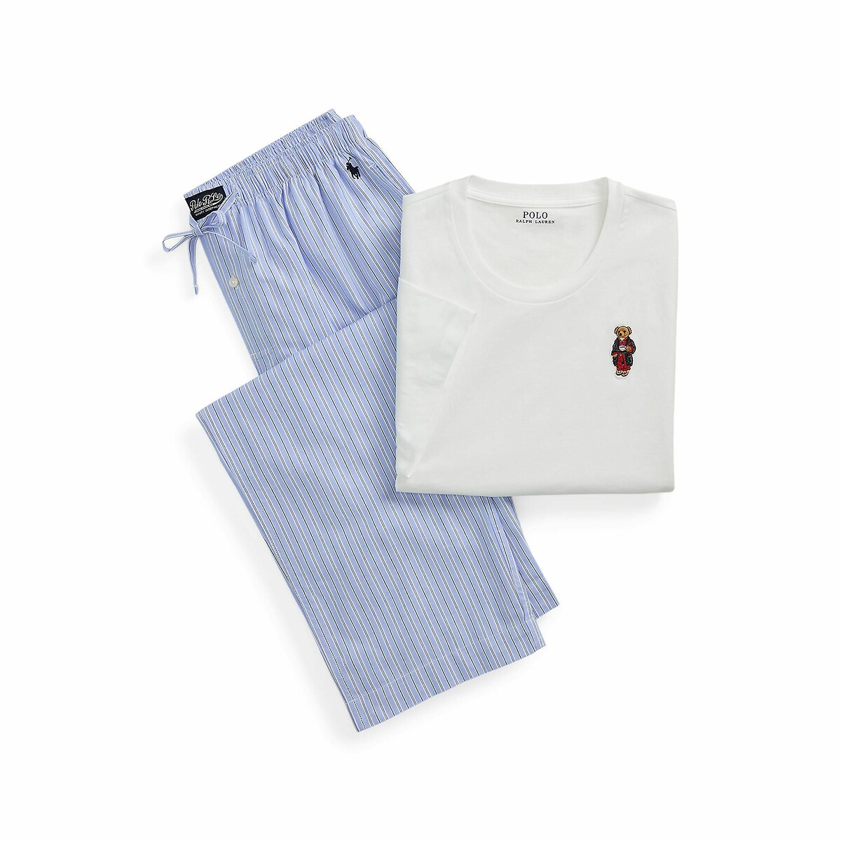 POLO RALPH LAUREN<br>Conjunto de pijama com camiseta e calça